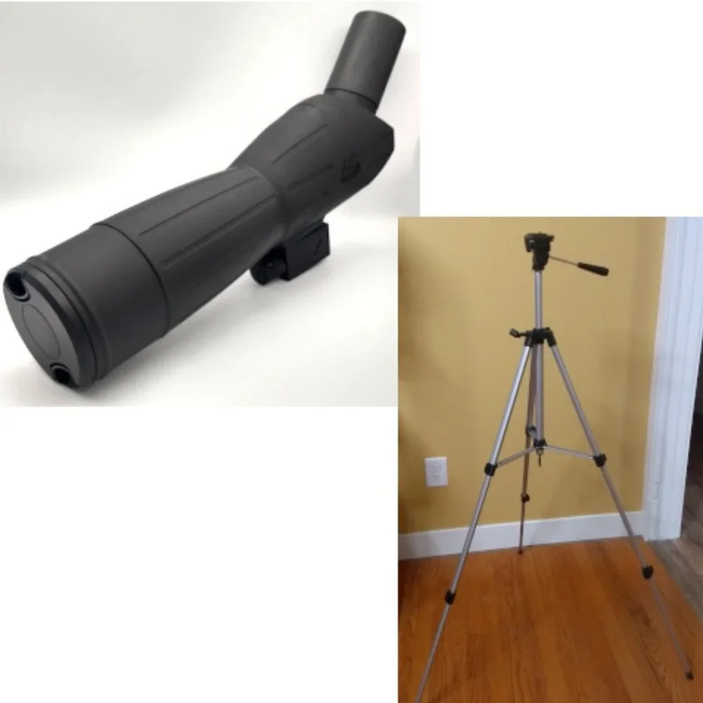 NcSTAR Angled Spotting Scope & Dynex Tripod Package